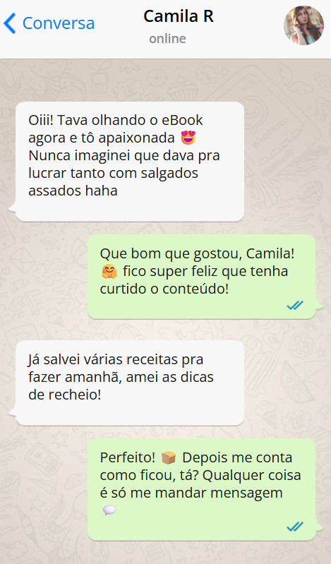 Conversa com Camila R